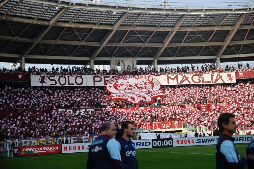 Torino Fiorentina Maratona coreografia