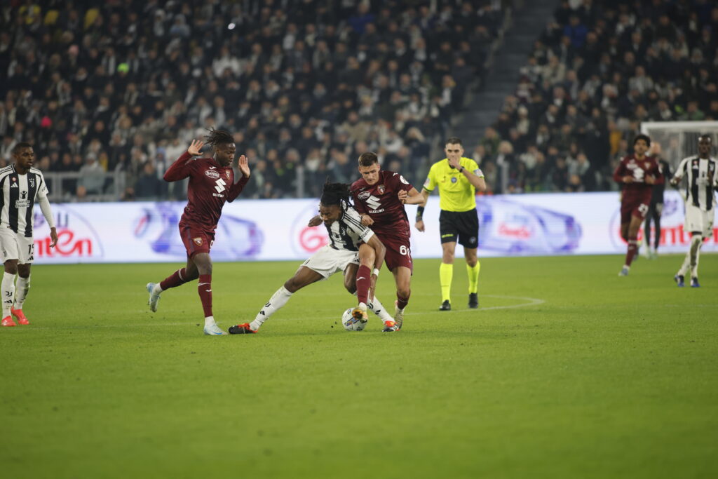 Juventus-Torino Gineitis Njie