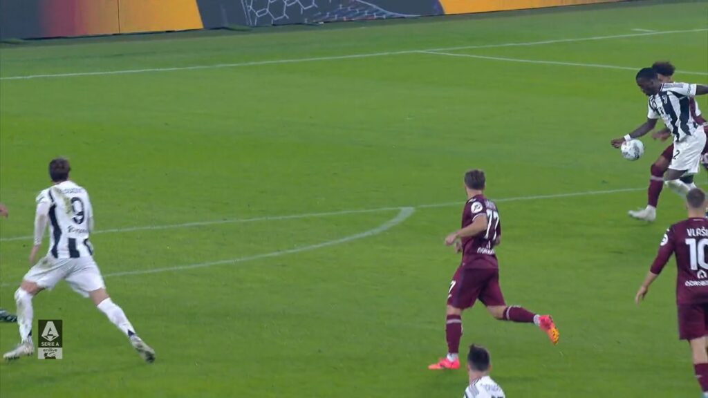 Mano Weah Juventus-Torino
