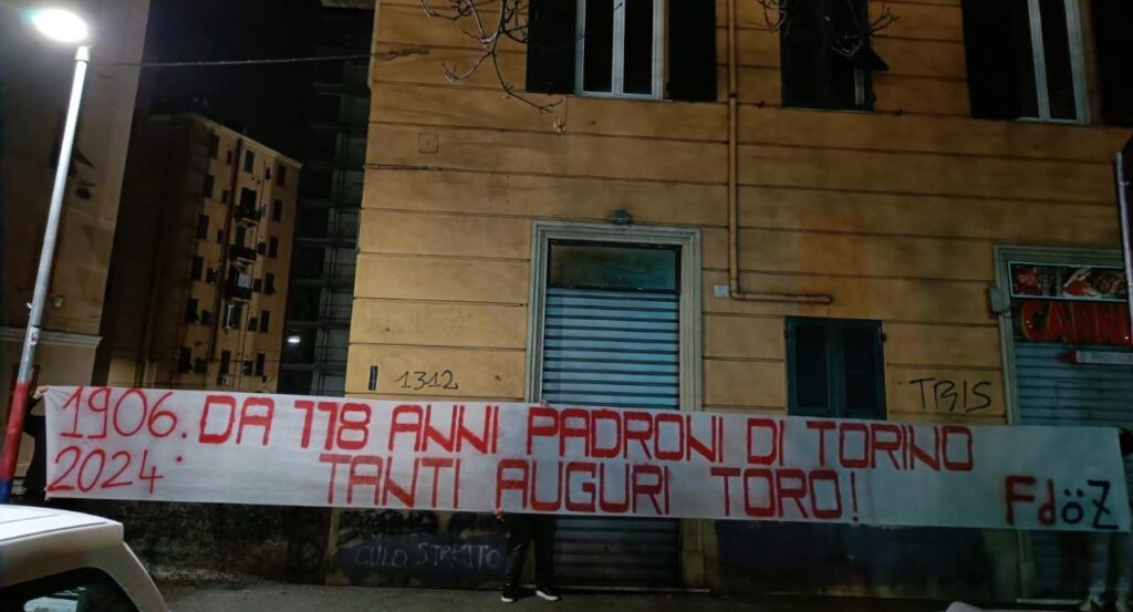 ultras genoa striscione