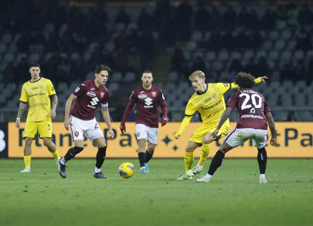 Torino-Parma, Ricci e Vlasic
