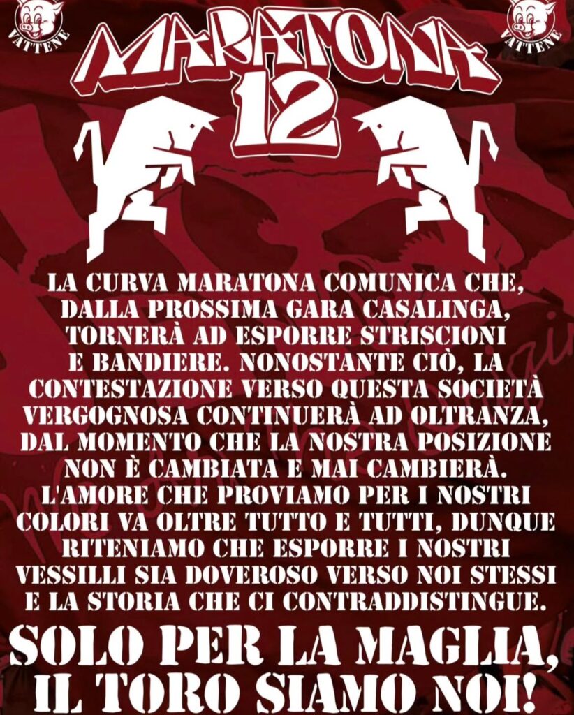 Comunicato Maratona