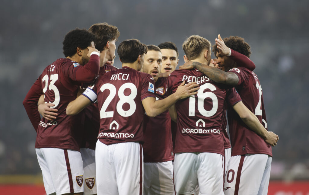 Torino-Milan esultanza