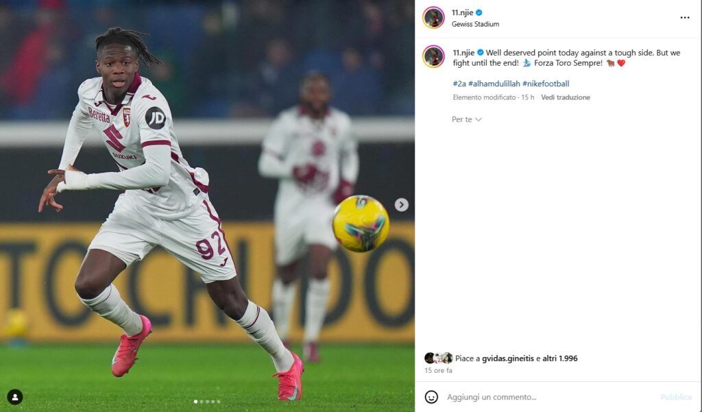 Post Njie AtalantaTorino