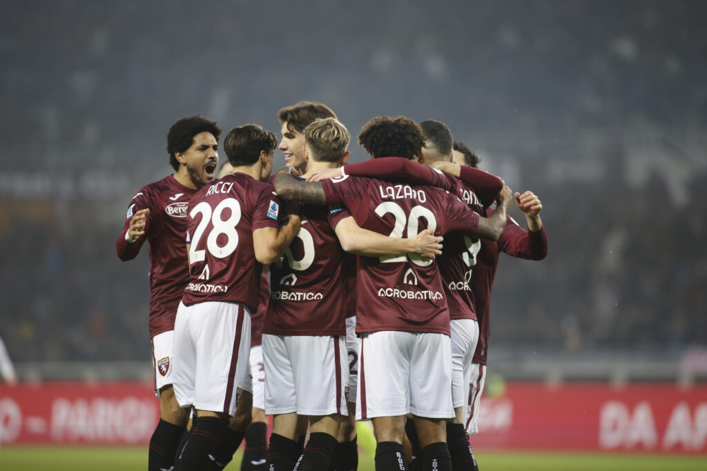 Torino-Milan esultanza