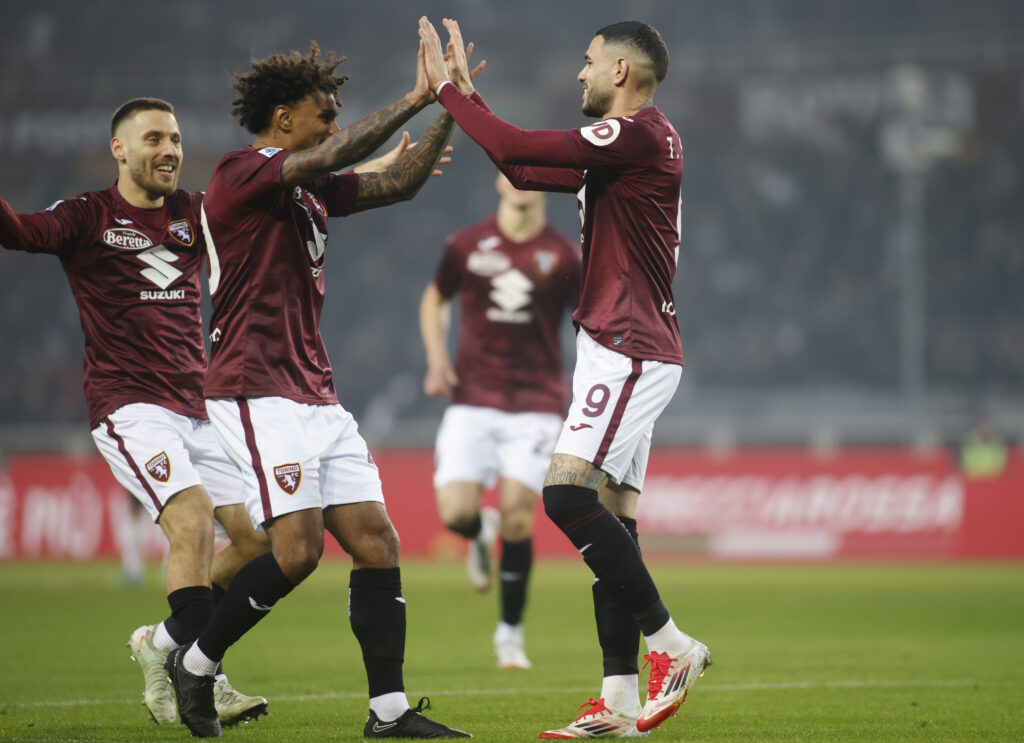 Torino-Milan esultanza Sanabria Lazaro Vlasic