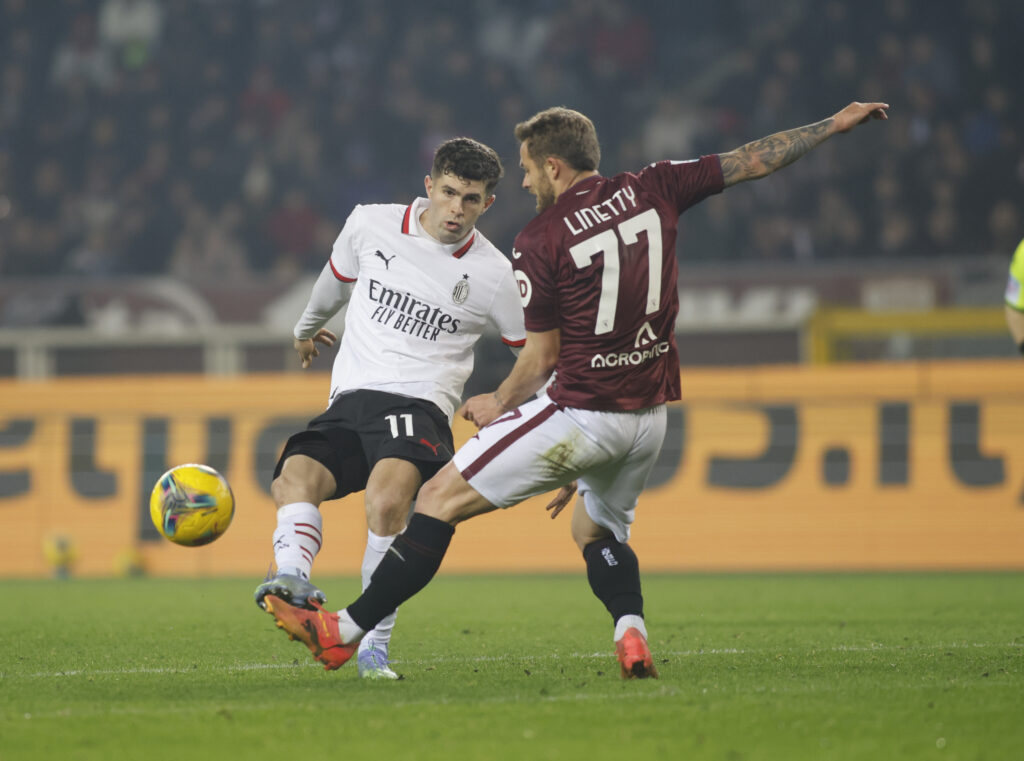 Torino-Milan, Linetty Pulisic