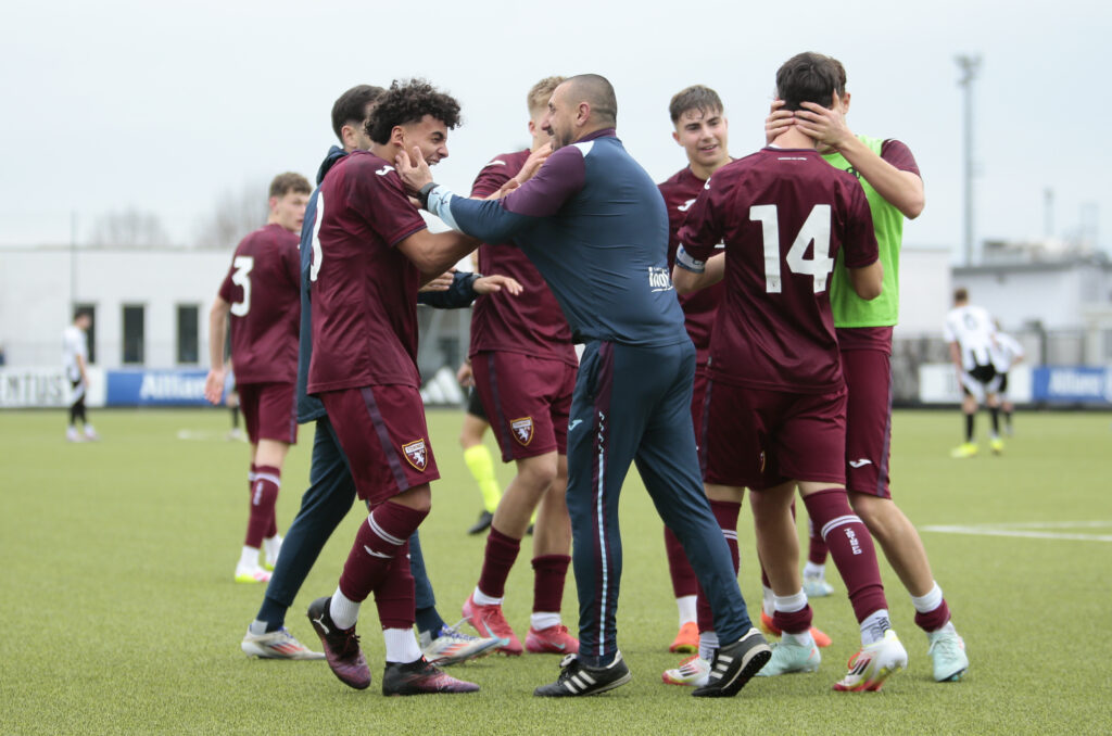 Under 17, Juventus-Torino esultanza