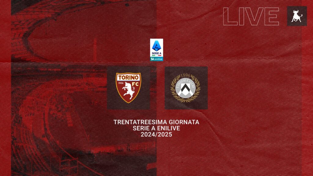 Live Torino-Udinese 23.04.25