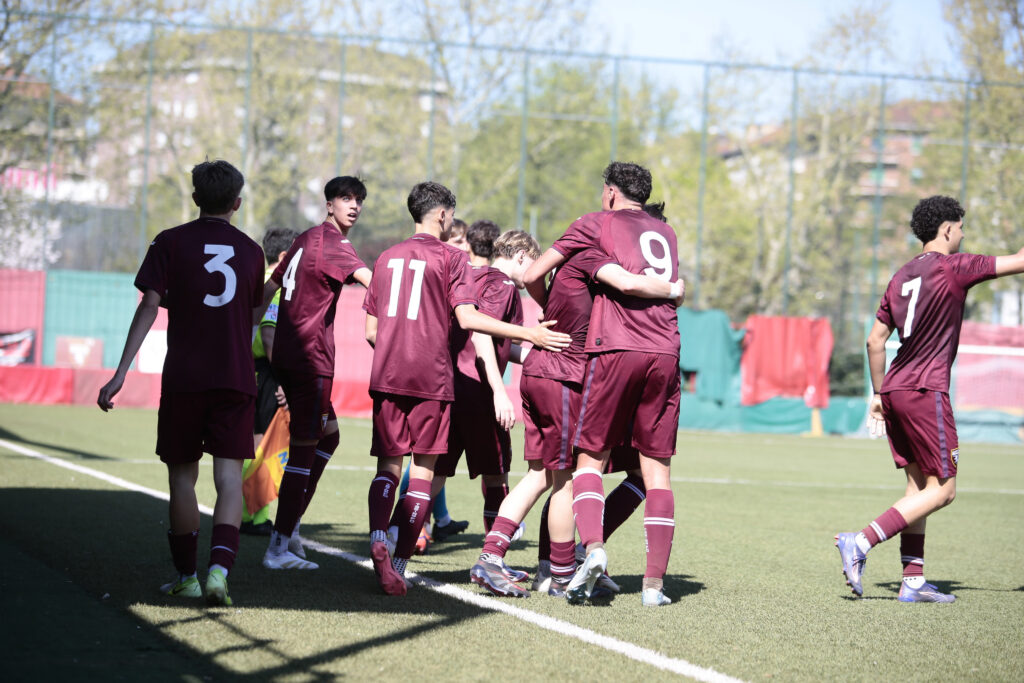 Under 16, Torino-Juventus esultanza