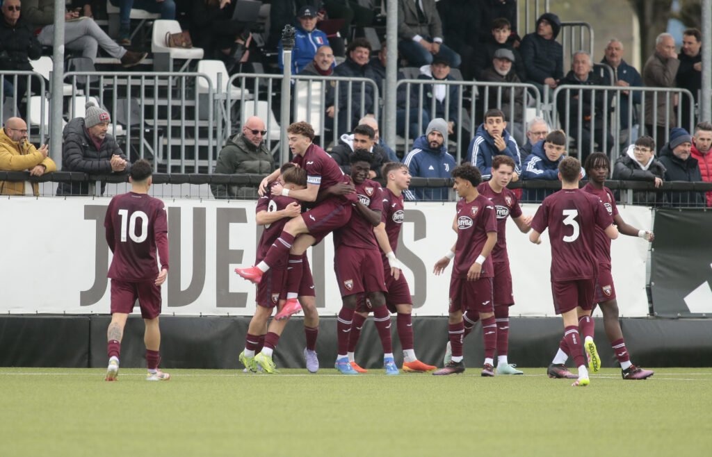 Under 17, Juventus-Torino esultanza