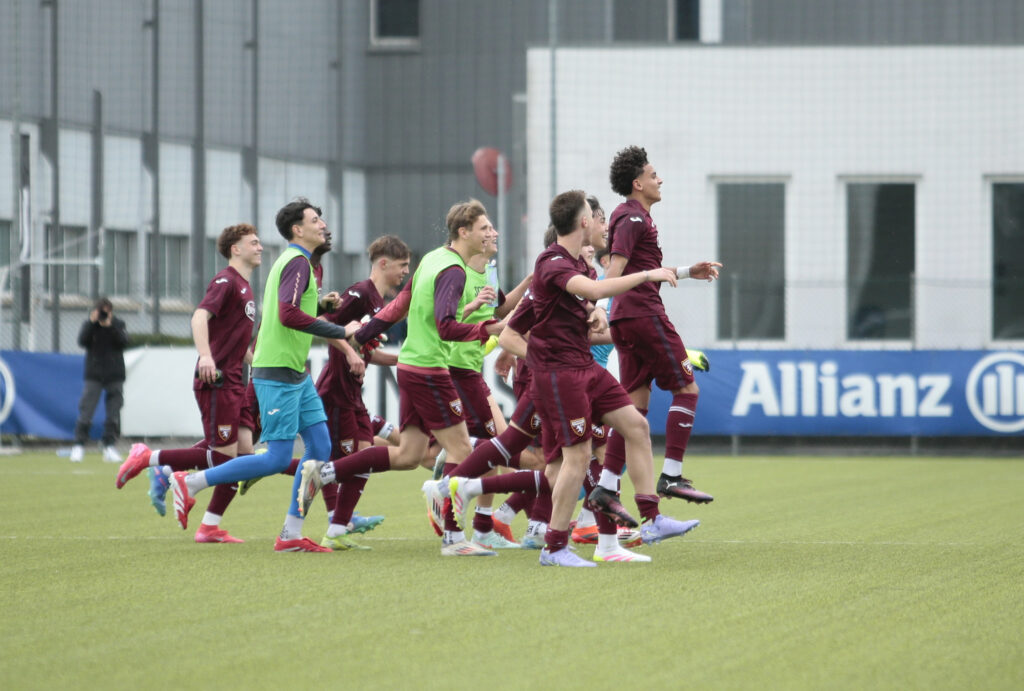 Under 17, Juventus-Torino esultanza