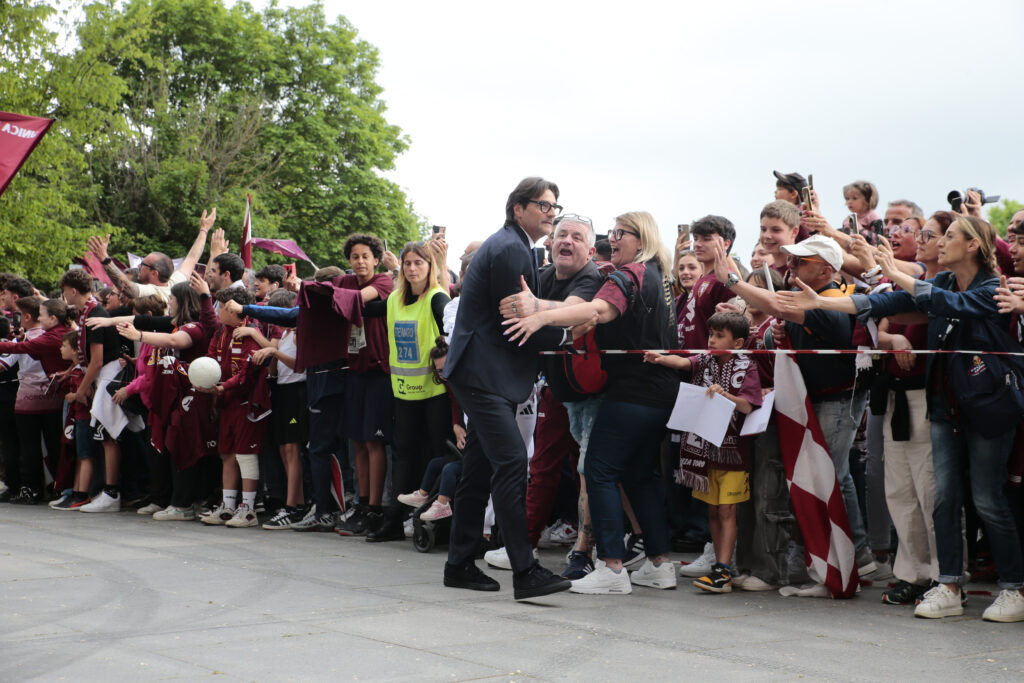 Torino FC - Paolo Vanoli a Superga