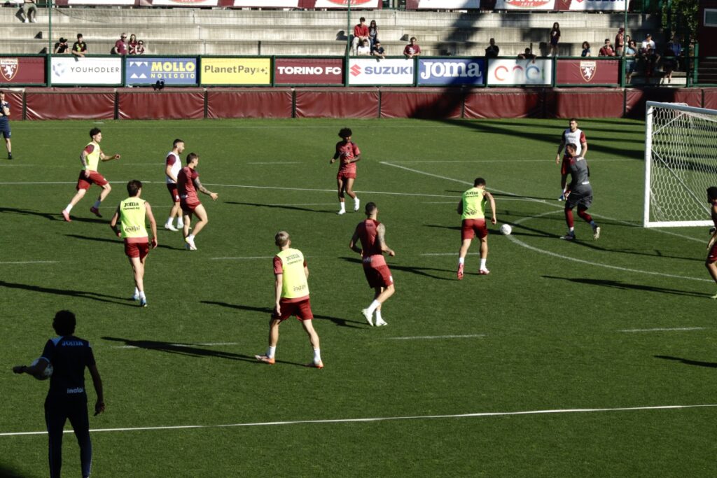 Allenamento Filadelfia 1 maggio 2025