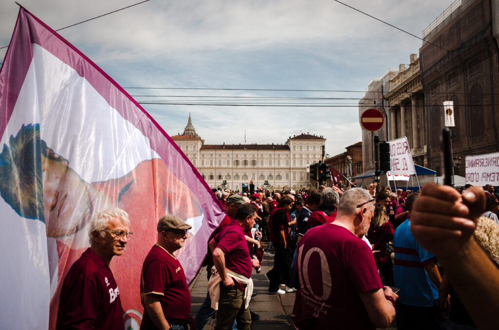 Marcia protesta Torino - 4 maggio 2025