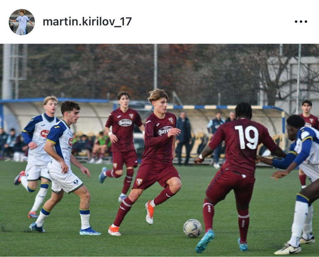 Martin Kirilov Torino Under 18