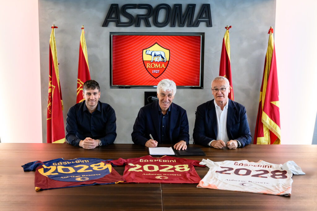 AS Roma Unveil New Coach Gian Piero Gasperini