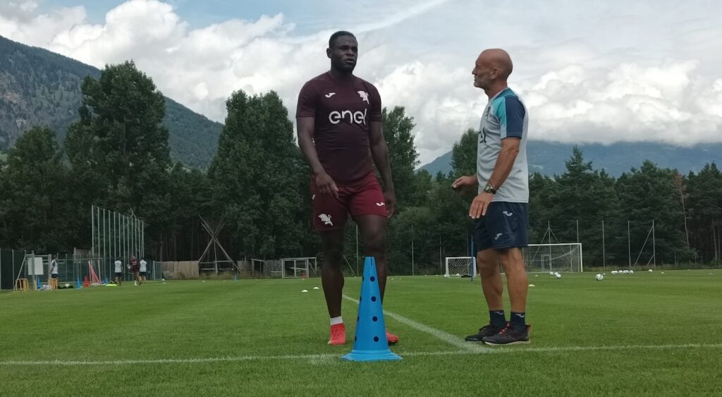 zapata - allenamento ritiro prato allo stelvio