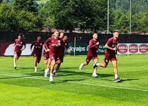 Ritiro Prato allo Stelvio - Biraghi, Vlasic, Ilic