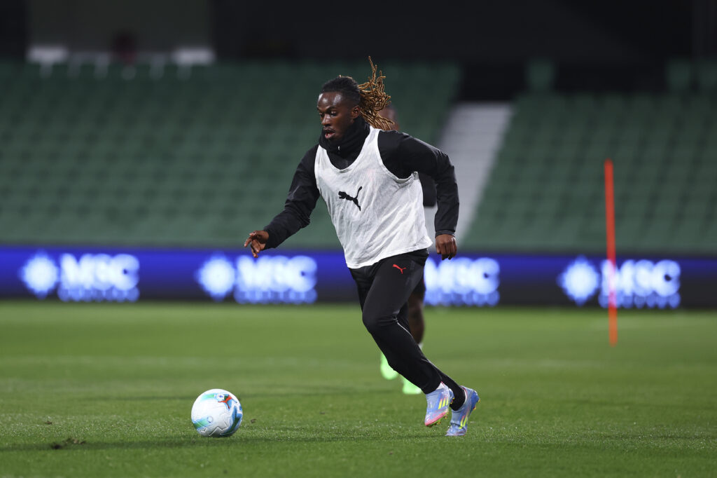 AC Milan Training Session And Press Conference