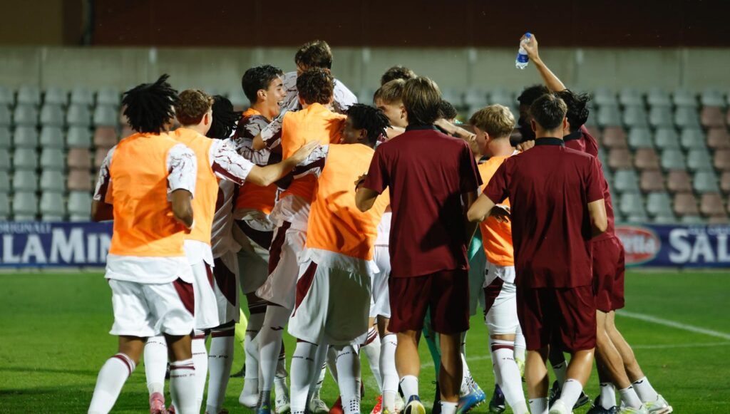 Primavera, Torino-Milan esultanza gruppo