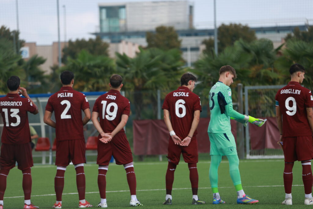 Primavera, Torino-Sassuolo gruppo