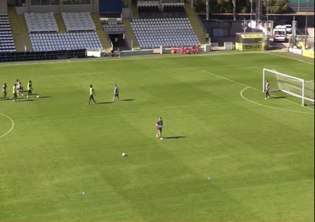 njie allenamento svezia