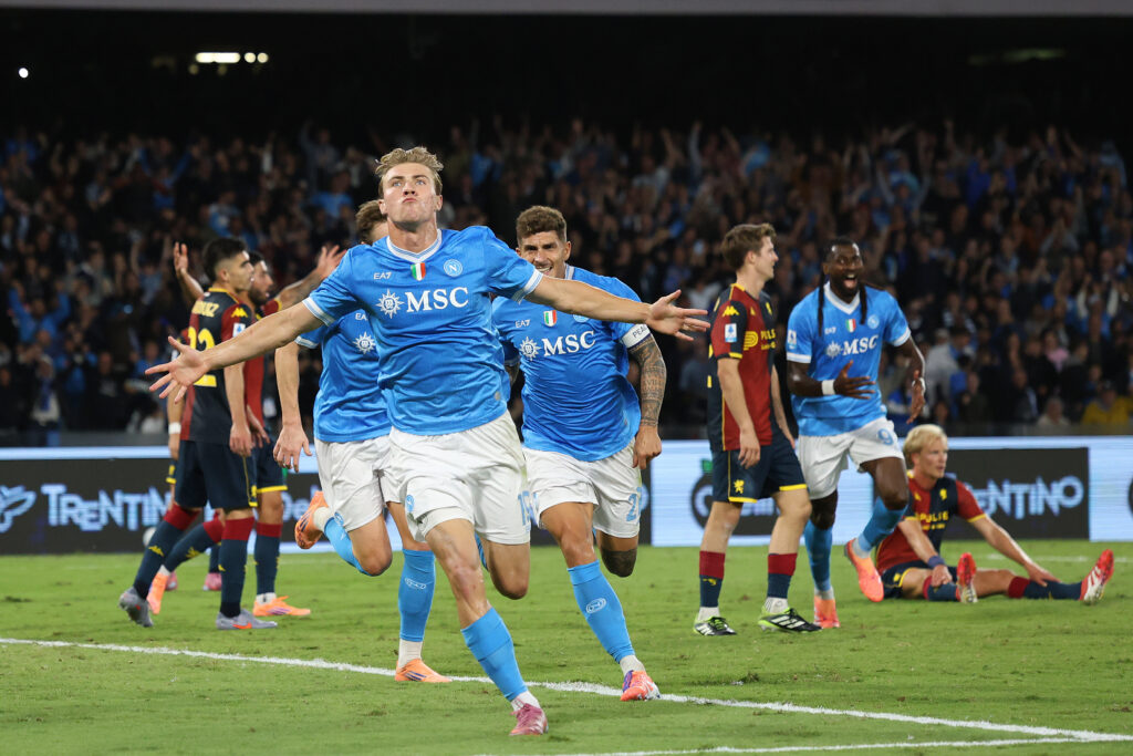 SSC Napoli v Genoa CFC - Serie A