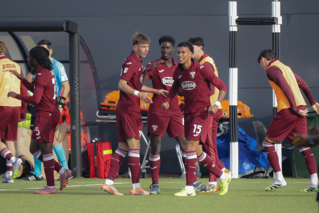 Primavera, Juventus-Torino esultanza Perez