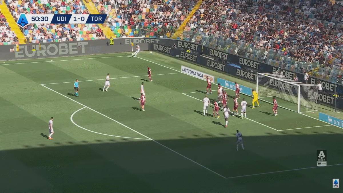 gol 2 udinese-torino (immagine 1)