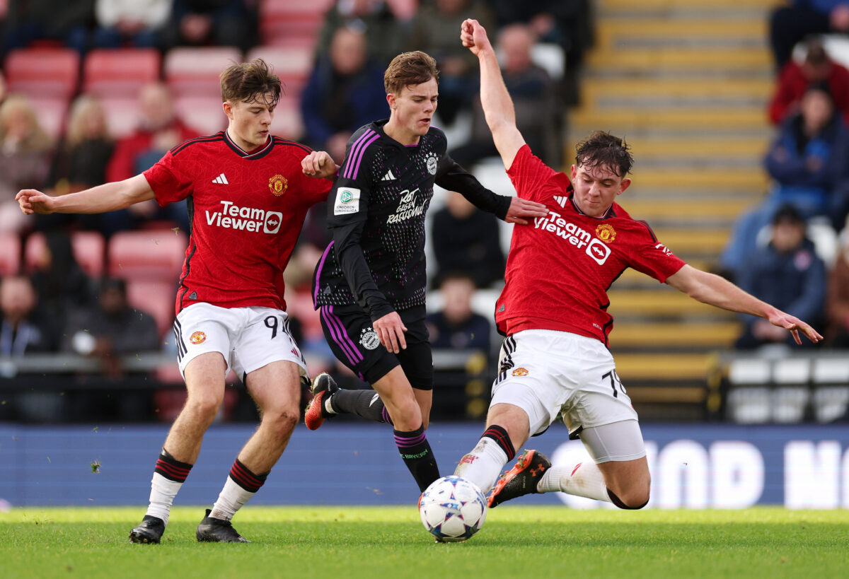 Manchester United v FC Bayern München: Group A - UEFA Youth League