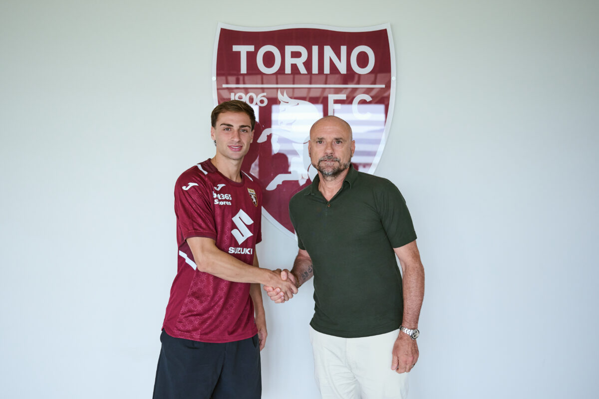 Torino FC Unveil New Signing Gaetano Oristanio