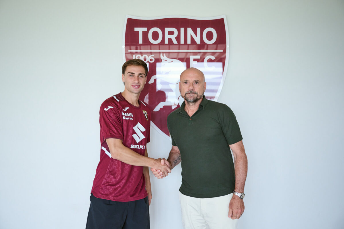 Torino FC Unveil New Signing Gaetano Oristanio