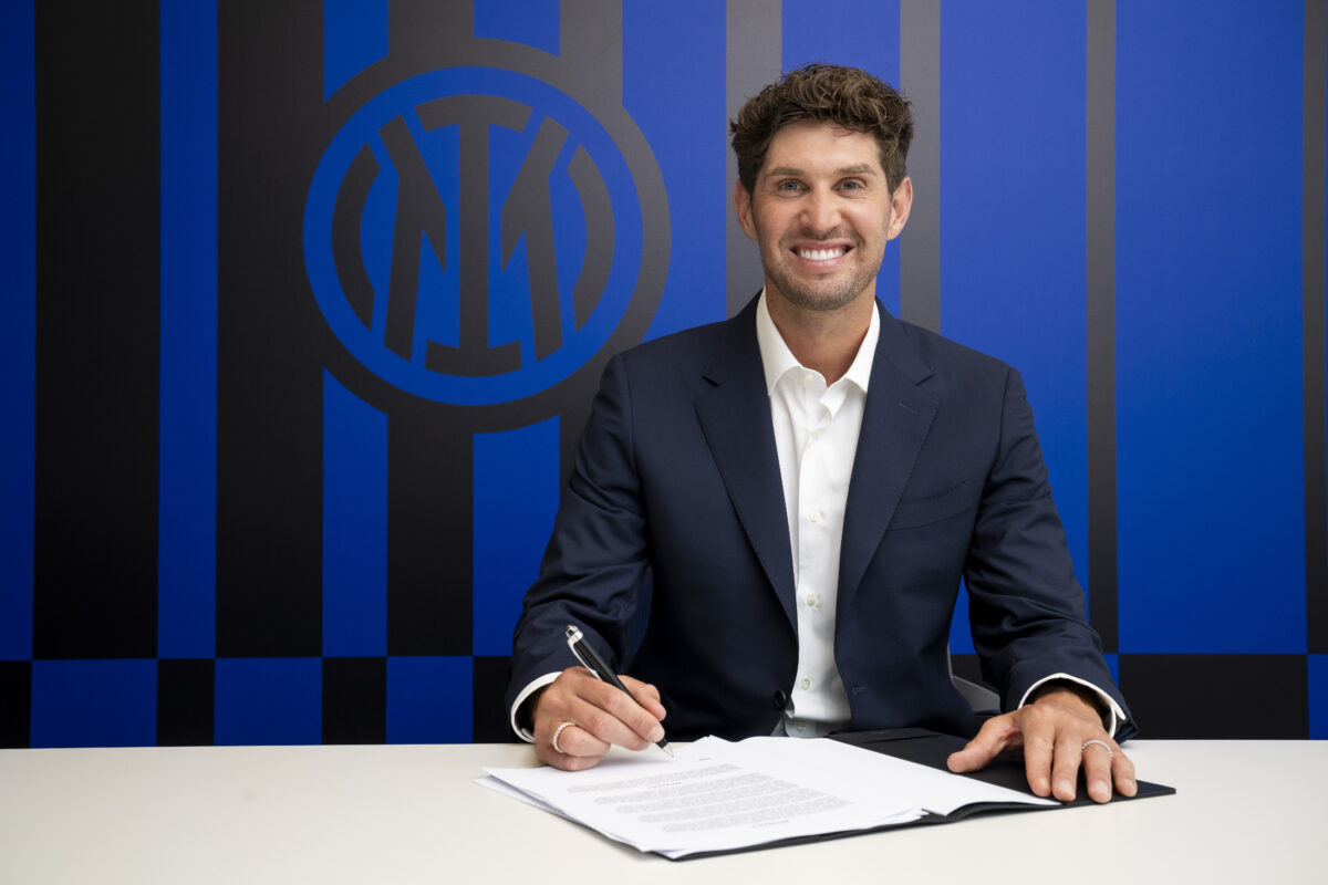 FC Internazionale Unveil New Signing John Stones