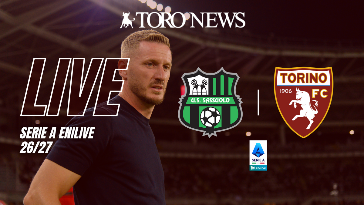 Copertina diretta LIVE Sassuolo-Torino Serie A 2026/27