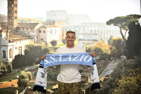 SS Lazio New Signing Davide Frattesi Arrives in Rome