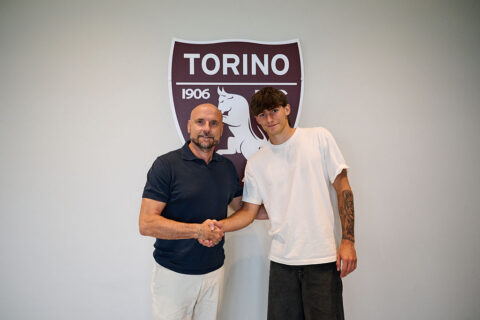 Torino FC Unveil New Signing Niccolò Fortini