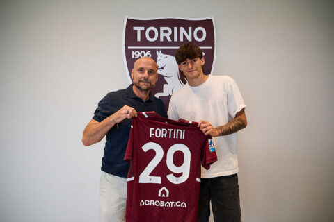 Torino FC Unveil New Signing Niccolò Fortini