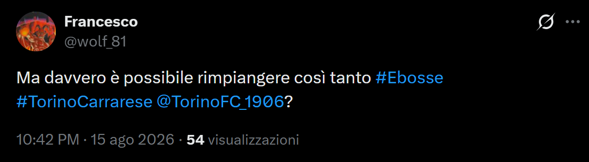 Torino-Carrarese 1-0, le reazioni social: “La ‘durissima’ contestazione quale sarebbe?”
