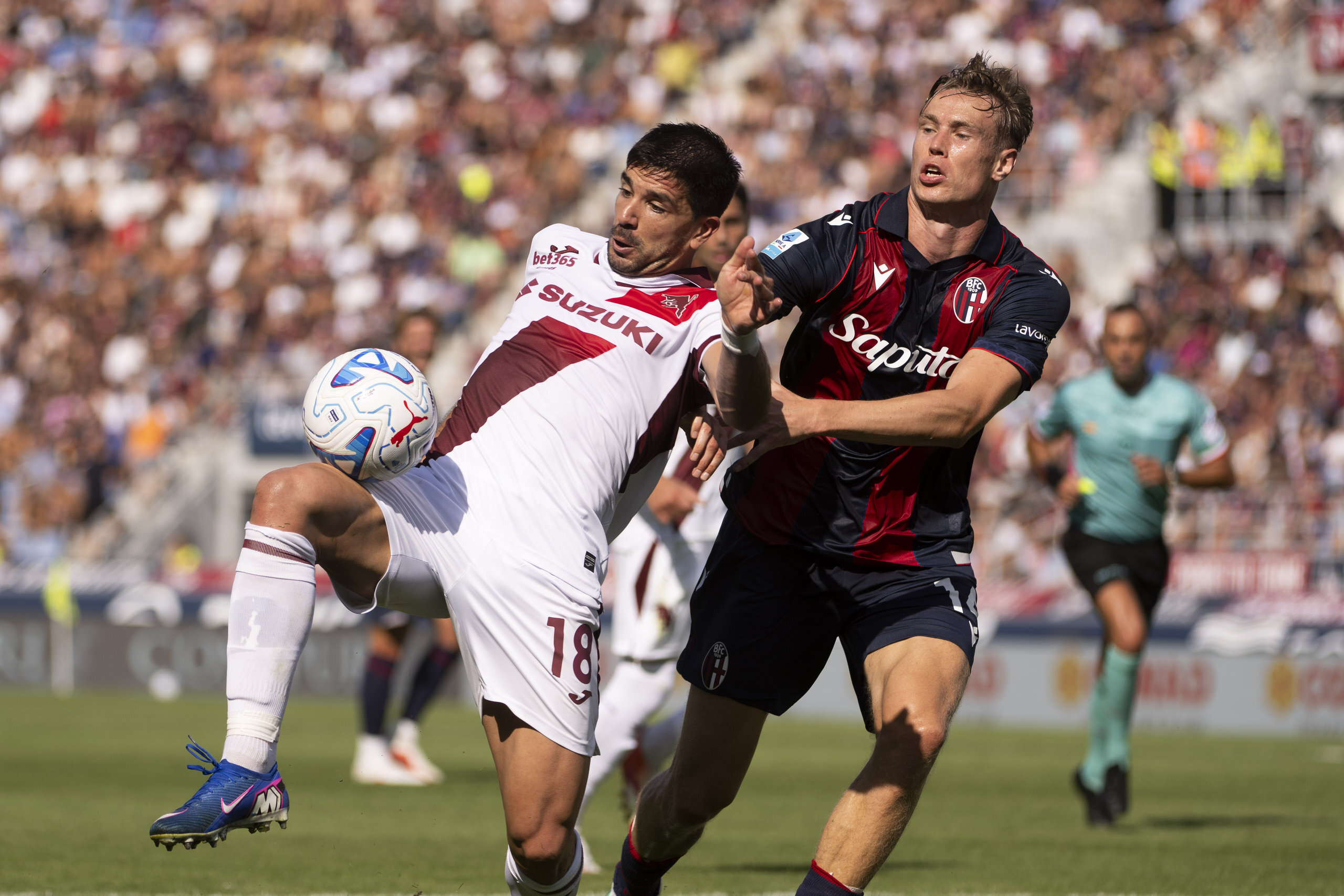 Bologna-Torino 1-1, il tabellino della partita: tre ammoniti sponda granata