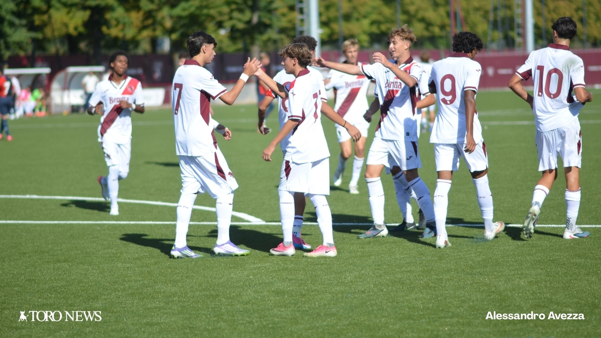 Under 16, Torino-Genoa Partemi Fiore