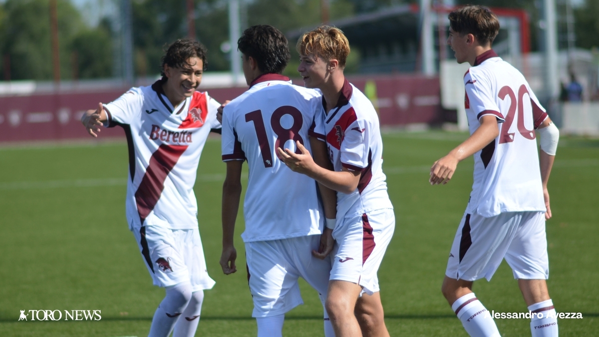 Under 15, Torino-Genoa Moriello Repetti