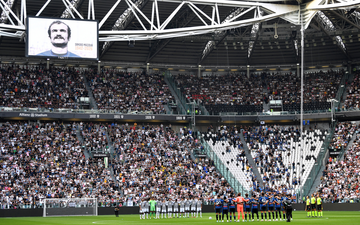 minuto di silenzio Juventus Atalanta