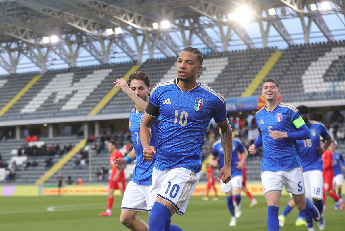 Italy U21 v North Macedonia U21 - UEFA Under21 EURO Qualifier