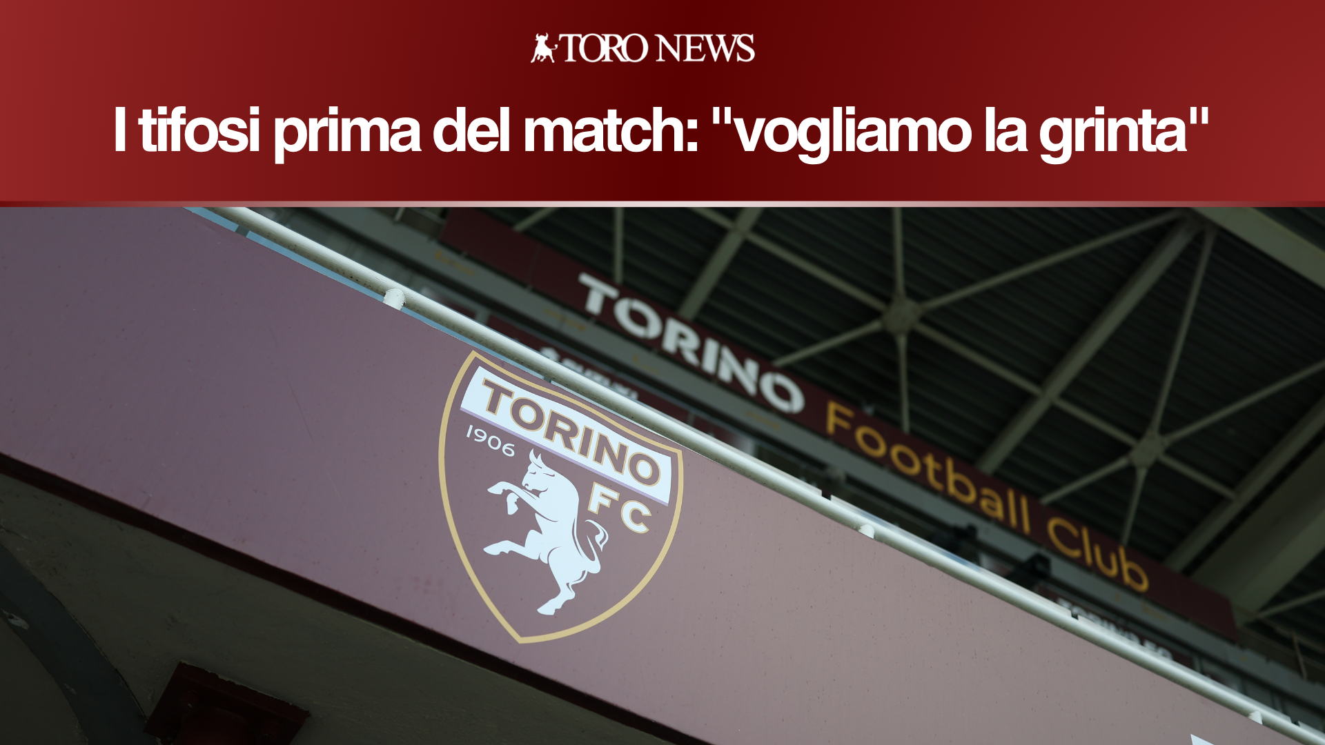 I tifosi prima del match: “vogliamo la grinta”