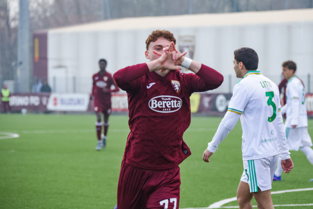 Primavera, Torino-Roma Bonacina esultanza