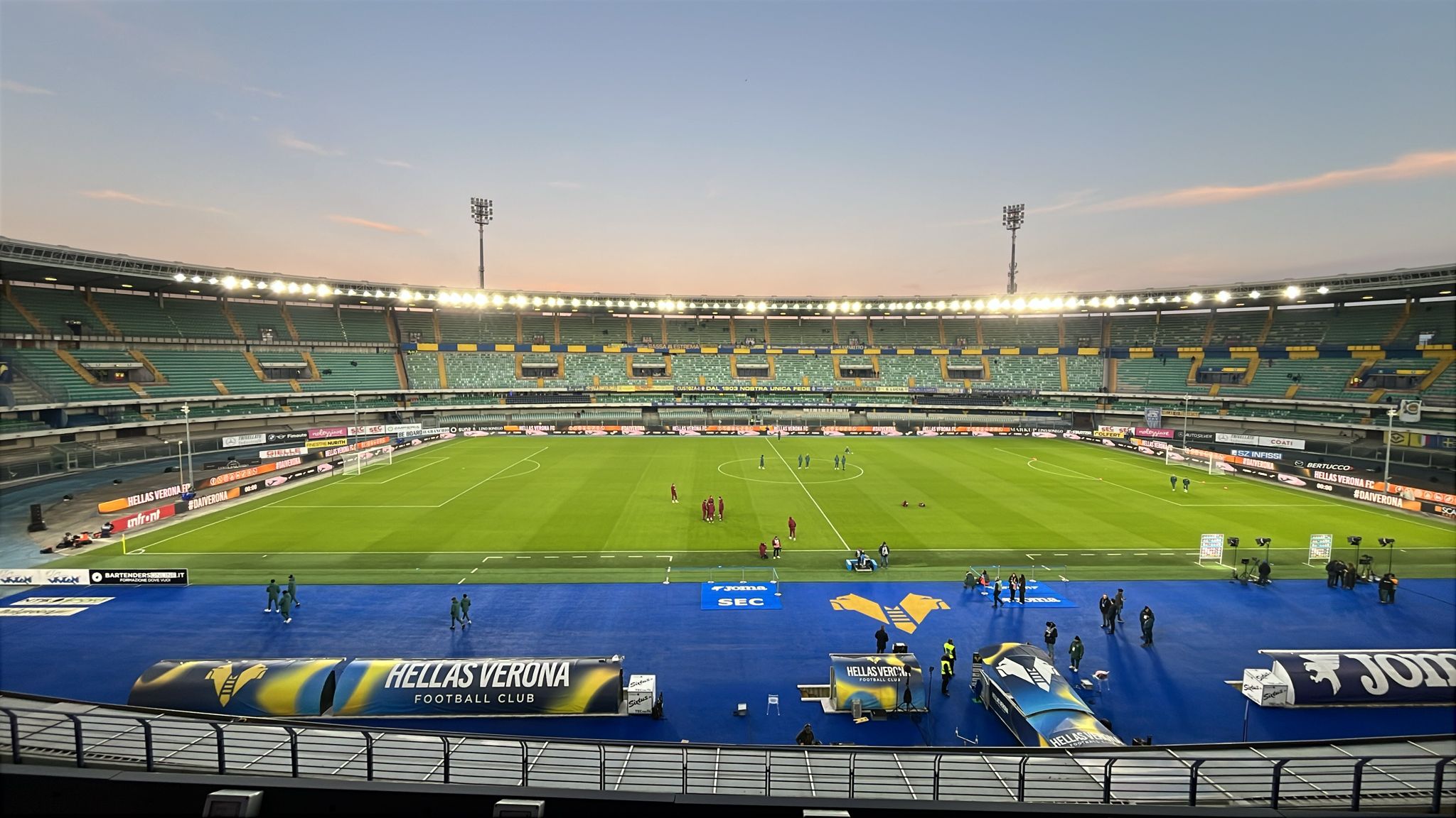 Verona verso il nuovo stadio: presentato al Comune il progetto