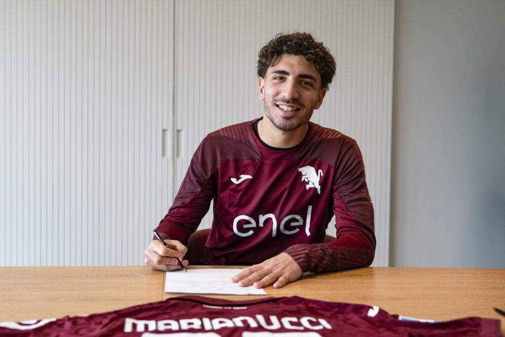Torino FC Unveil New Signings Luca Marianucci